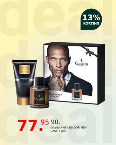 Gisada AMBASSADOR MEN CASE 2 pcs