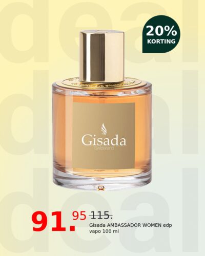 Gisada AMBASSADOR WOMEN edp vapo 100 ml