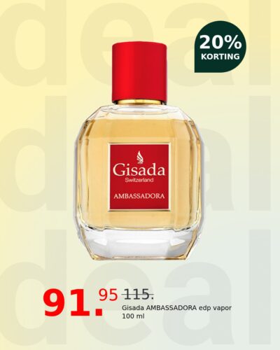 Gisada AMBASSADORA edp vapor 100 ml