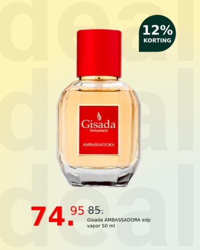 Gisada AMBASSADORA edp vapor 50 ml
