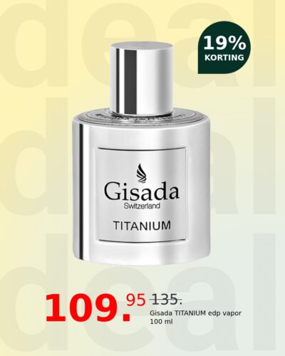 Gisada TITANIUM edp vapor 100 ml