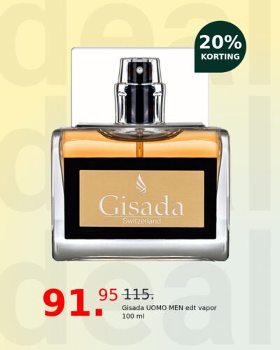 Gisada UOMO MEN edt vapor 100 ml
