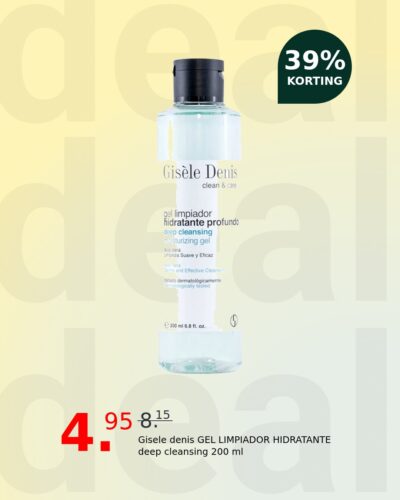 Gisele denis GEL LIMPIADOR HIDRATANTE deep cleansing 200 ml