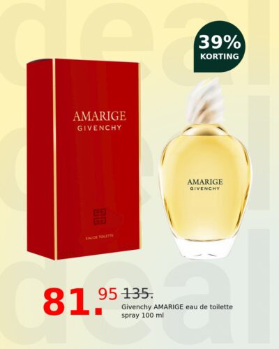 Givenchy AMARIGE eau de toilette spray 100 ml