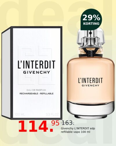 Givenchy L'INTERDIT edp refillable vapo 100 ml