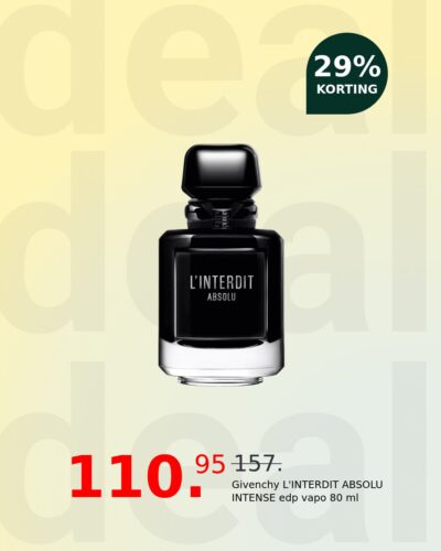 Givenchy L'INTERDIT ABSOLU INTENSE edp vapo 80 ml