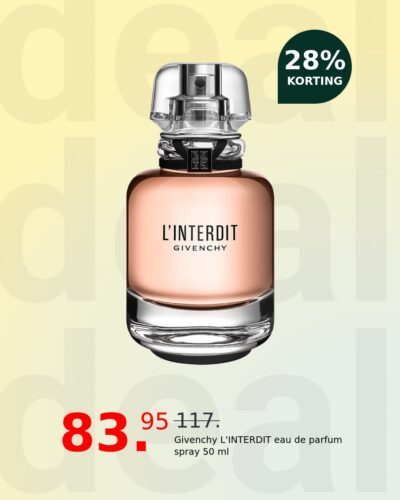 Givenchy L'INTERDIT eau de parfum spray 50 ml