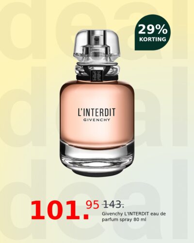 Givenchy L'INTERDIT eau de parfum spray 80 ml
