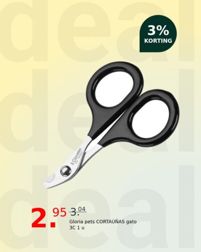 Gloria pets CORTAÚÑAS gato 3C 1 u