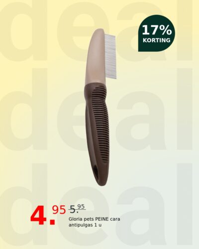 Gloria pets PEINE cara antipulgas 1 u