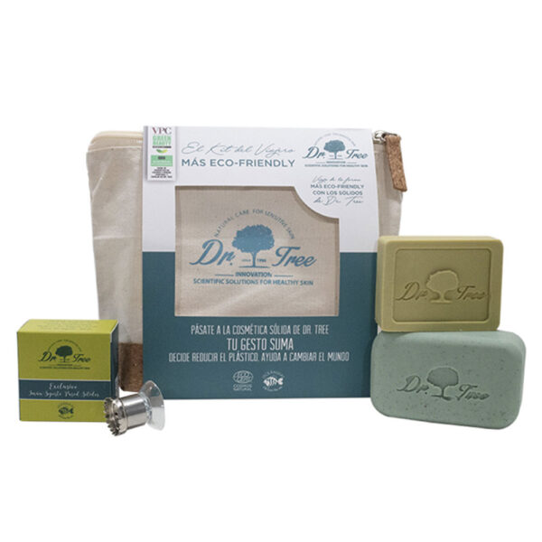 Dr. tree SOLID SHAMPOO AND GEL FOR SENSITIVE SKIN CASE 4 pcs