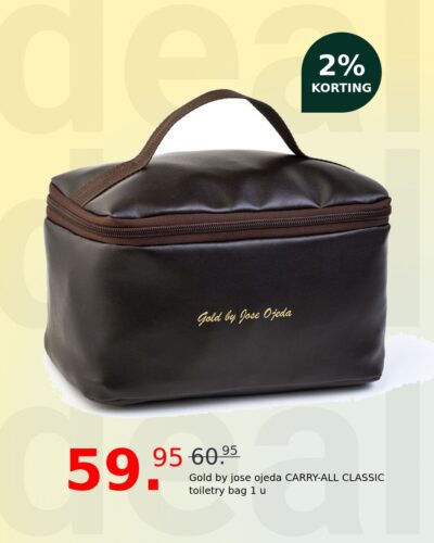 Gold by jose ojeda CARRY-ALL CLASSIC toiletry bag 1 u
