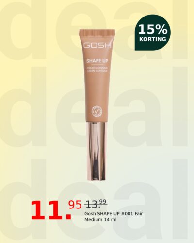Gosh SHAPE UP #001 Fair Medium 14 ml