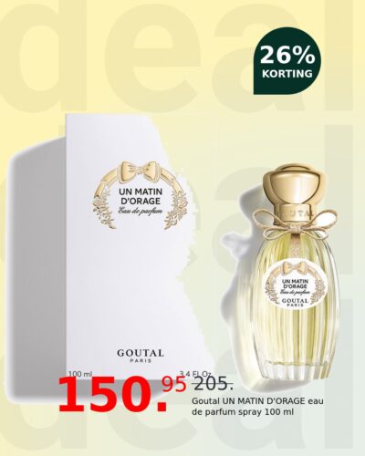 Goutal UN MATIN D'ORAGE eau de parfum spray 100 ml