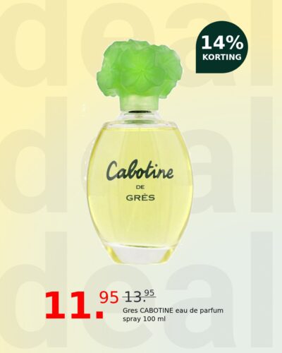 Gres CABOTINE eau de parfum spray 100 ml