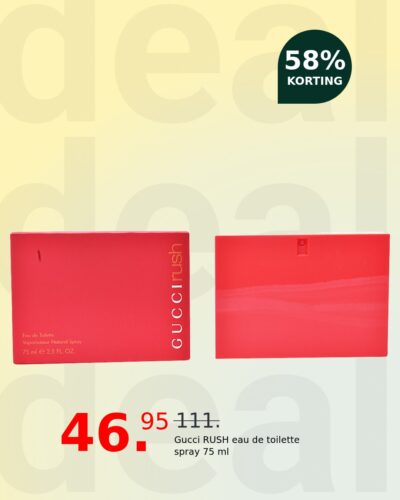 Gucci RUSH eau de toilette spray 75 ml