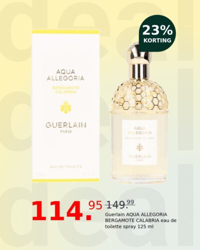 Guerlain AQUA ALLEGORIA BERGAMOTE CALABRIA eau de toilette spray 125 ml