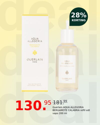 Guerlain AQUA ALLEGORIA BERGAMOTE CALABRIA refill edt vapo 200 ml