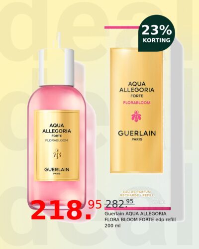 Guerlain AQUA ALLEGORIA FLORA BLOOM FORTE edp refill 200 ml