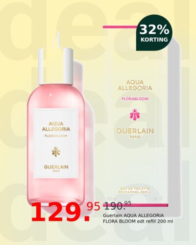 Guerlain AQUA ALLEGORIA FLORA BLOOM edt refill 200 ml