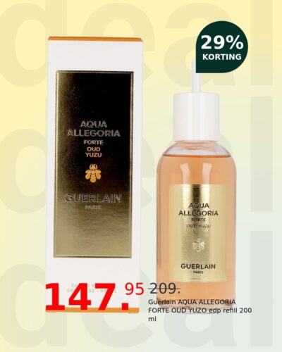 Guerlain AQUA ALLEGORIA FORTE OUD YUZO edp refill 200 ml