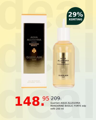 Guerlain AQUA ALLEGORIA MANDARINE BASILIC FORTE edp refill 200 ml