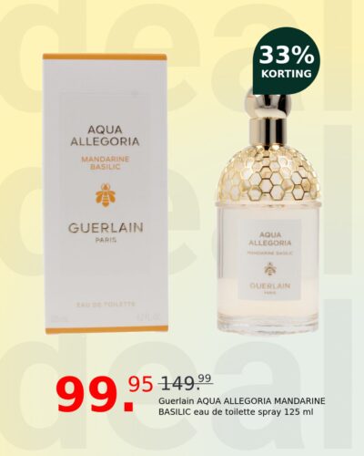 Guerlain AQUA ALLEGORIA MANDARINE BASILIC eau de toilette spray 125 ml