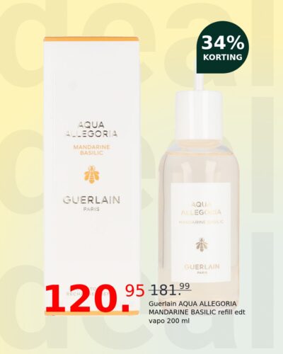 Guerlain AQUA ALLEGORIA MANDARINE BASILIC refill edt vapo 200 ml