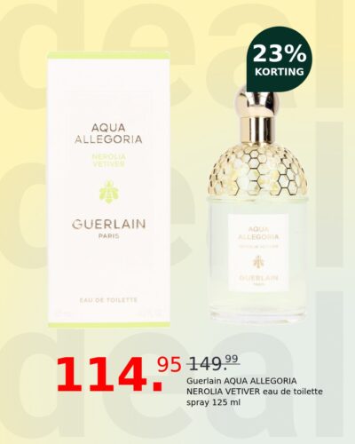 Guerlain AQUA ALLEGORIA NEROLIA VETIVER eau de toilette spray 125 ml