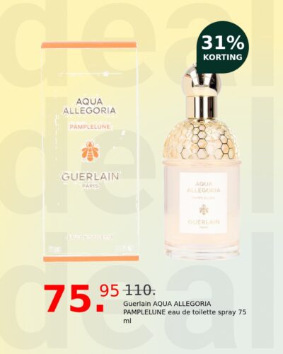 Guerlain AQUA ALLEGORIA PAMPLELUNE eau de toilette spray 75 ml