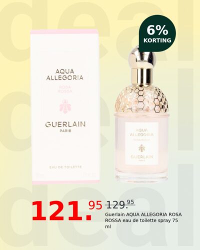 Guerlain AQUA ALLEGORIA ROSA ROSSA eau de toilette spray 75 ml