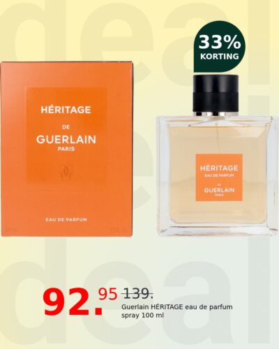 Guerlain HÉRITAGE eau de parfum spray 100 ml