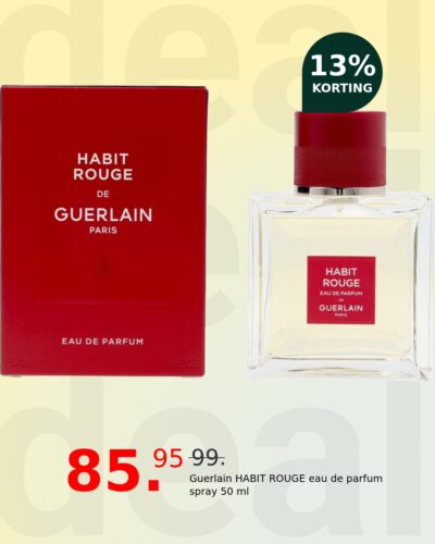 Guerlain HABIT ROUGE eau de parfum spray 50 ml