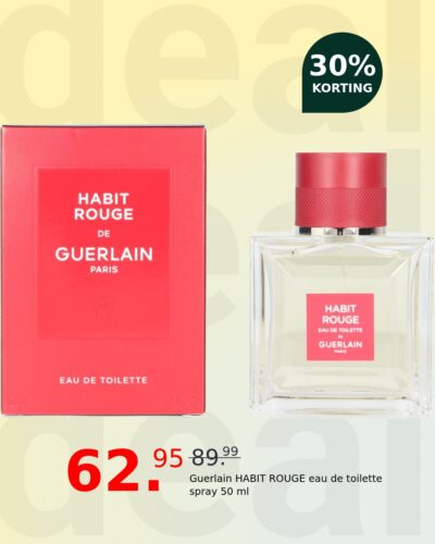 Guerlain HABIT ROUGE eau de toilette spray 50 ml