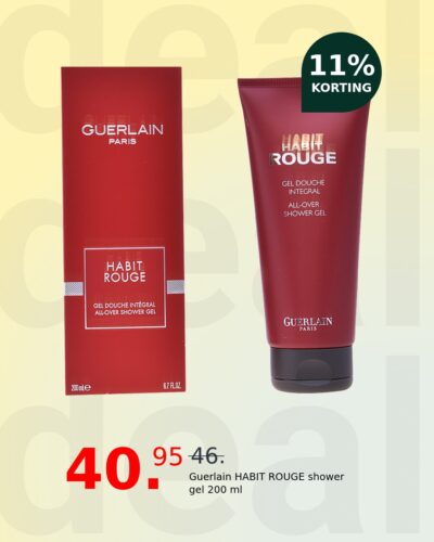 Guerlain HABIT ROUGE shower gel 200 ml