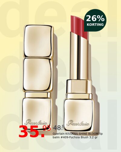 Guerlain KISSKISS SHINE BLOOM lip balm #409-Fuchsia Blush 3.2 gr