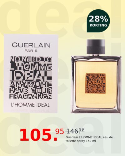 Guerlain L'HOMME IDEAL eau de toilette spray 150 ml