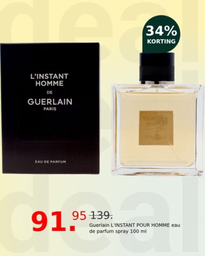 Guerlain L'INSTANT POUR HOMME eau de parfum spray 100 ml