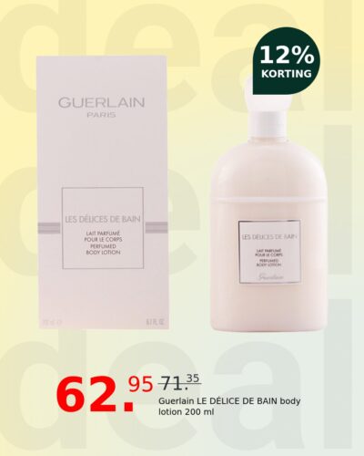 Guerlain LE DÉLICE DE BAIN body lotion 200 ml