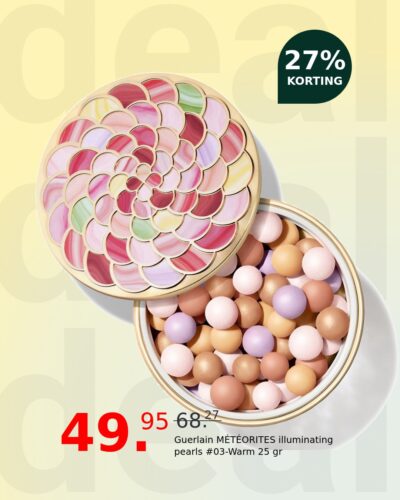 Guerlain MÉTÉORITES illuminating pearls #03-Warm 25 gr