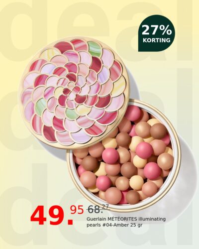 Guerlain MÉTÉORITES illuminating pearls #04-Amber 25 gr