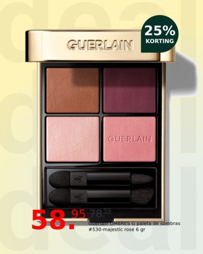 Guerlain OMBRES G paleta de sombras #530-majestic rose 6 gr