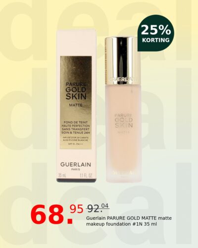 Guerlain PARURE GOLD MATTE matte makeup foundation #1N 35 ml