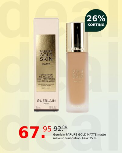 Guerlain PARURE GOLD MATTE matte makeup foundation #4W 35 ml
