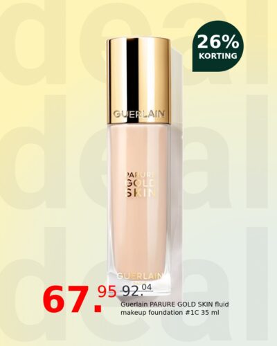 Guerlain PARURE GOLD SKIN fluid makeup foundation #1C 35 ml