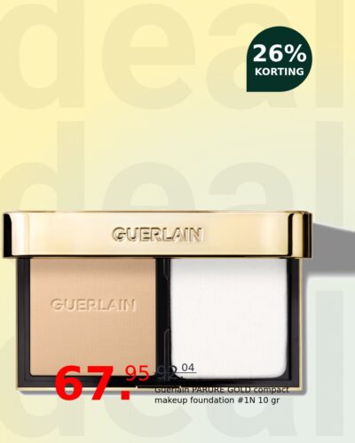 Guerlain PARURE GOLD compact makeup foundation #1N 10 gr