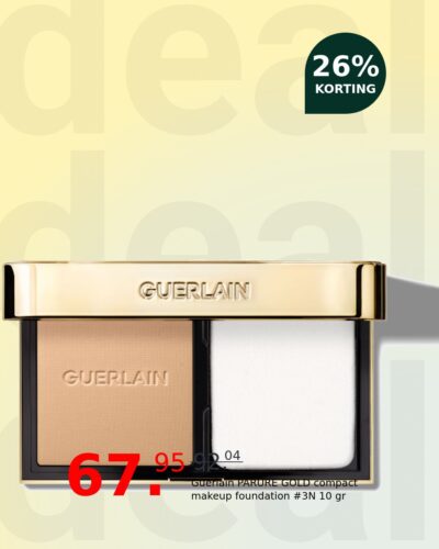 Guerlain PARURE GOLD compact makeup foundation #3N 10 gr