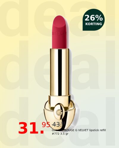 Guerlain ROUGE G VELVET lipstick refill #772 3.5 gr