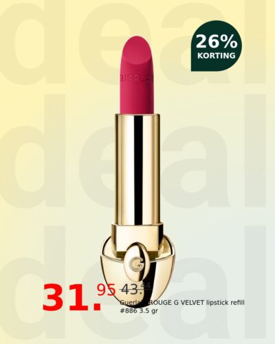 Guerlain ROUGE G VELVET lipstick refill #886 3.5 gr
