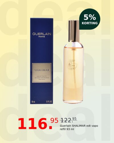 Guerlain SHALIMAR edt vapo refill 93 ml
